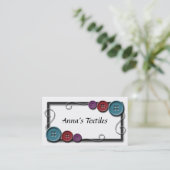 裁縫糸の名刺 名刺 (スタンド正面)