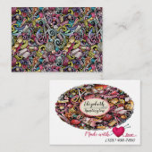 裁縫編み物エンクロージャカードバージョン1 エンクロージャーカード (正面/裏面)