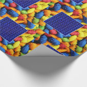 裁縫編み物クロチェットヤーンマザーズ誕生日 ラッピングペーパー (角)