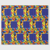 裁縫編み物クロチェットヤーンマザーズ誕生日 ラッピングペーパー (フラット)