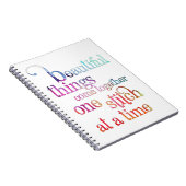 裁縫編み物ステッチノート ノートブック (右側)