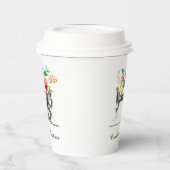 裁縫製裁機白黒事業 紙コップ (左)