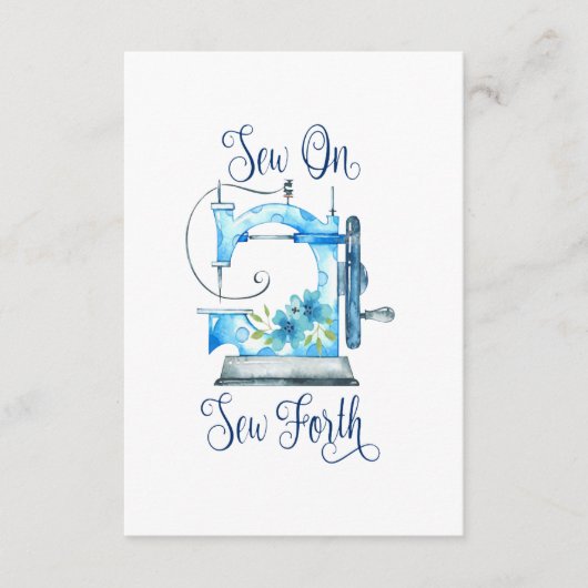 裁縫贈与 |縫い合わせて縫う エンクロージャーカード (正面)