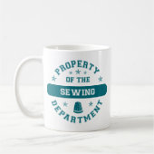 裁縫部の特性 コーヒーマグカップ (左)