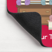 裁縫部屋2 (名前入りな) マウスパッド (コーナー)