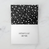 裁縫針と赤糸89番誕生日カード カード (内部)