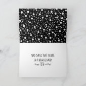 裁縫針70番目の誕生日カード カード (内部)