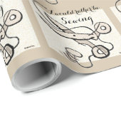 裁縫鋏 ラッピングペーパー (ロールコーナー)