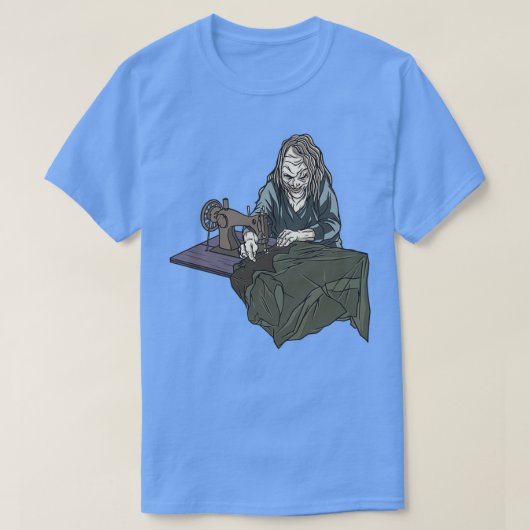裁縫魔女 Tシャツ (デザイン正面)