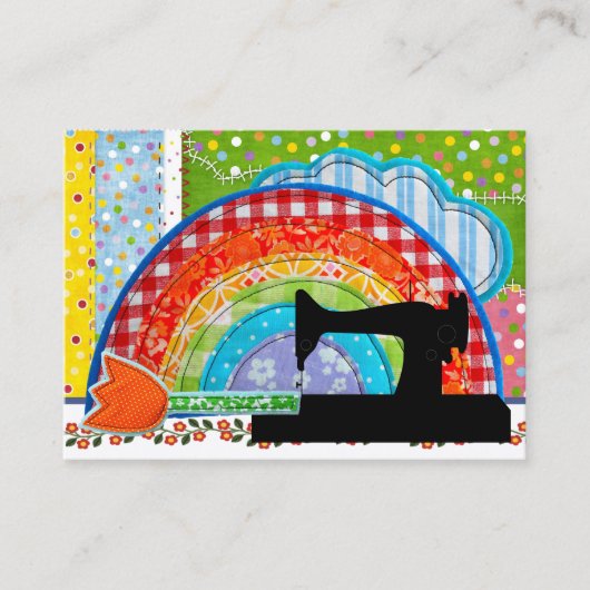 裁縫/キルティングカード – SRF 名刺 (正面)