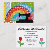 裁縫/キルティングカード – SRF 名刺 (正面/裏面)