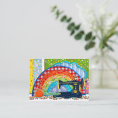 裁縫/キルティングカード – SRF 名刺 (スタンド正面)