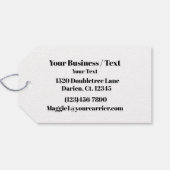 裁縫/キルティング名刺 ギフトタグ (裏面横)