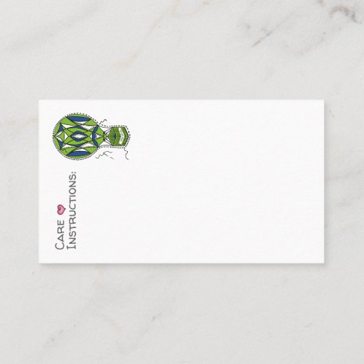 裁縫/キルティング 名刺 (裏面)