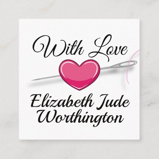 裁縫/シーフォース/ギフトのエンクロージャカード エンクロージャーカード (裏面)