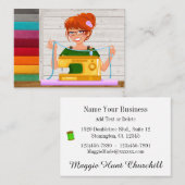 裁縫/シーフォース/ファッション- SRF 名刺 (正面/裏面)