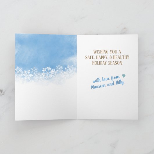 裁縫・シームストレスの手作りギフト用スレッドボタン シーズンカード (内部)