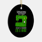 裁縫 セラミックオーナメント (右)