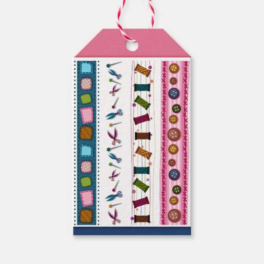 裁縫 – ビジネス/ギフトラベル ギフトタグ (正面)