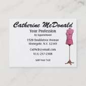 裁縫/ファッション/シーストレス – SRF 名刺 (裏面)