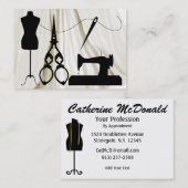 裁縫/ファッション/シーストレス – SRF 名刺 (正面/裏面)