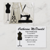 裁縫/ファッション/シーストレス – SRF 名刺 (正面/裏面)