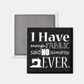 裁縫・ファブリック不足・工芸品 マグネット (正面/裏面)