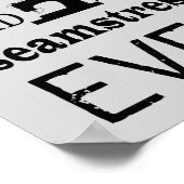 裁縫・ファブリック工芸品が不十分 ポスター (角)