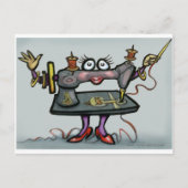 裁縫 ポストカード (正面)