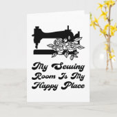 裁縫 – マイ裁縫ルームはマハッピープレイス カード (黄色い花)