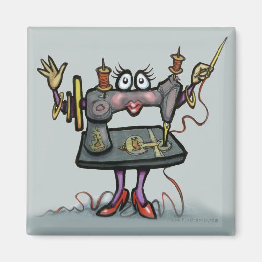 裁縫 マグネット (正面)