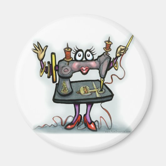 裁縫 マグネット (正面)