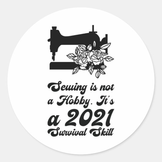 裁縫- ラウンドシール (正面)