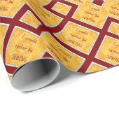 裁縫 ラッピングペーパー (ロールコーナー)