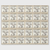 裁縫 ラッピングペーパー (フラット)