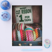 裁縫 – リボンバイザヤード チラシ (シングル)
