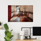 裁縫 – ルーム – おばあちゃんの裁縫ルーム ポスター (ホームオフィス)