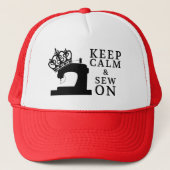 裁縫・保Calm Sew On Crafts キャップ (正面)