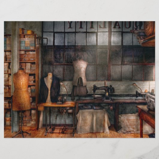 裁縫 – 内線 – クオリティリネン チラシ (正面)