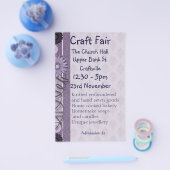 裁縫・刺繍・装飾工芸品見本市 チラシ (シングル)