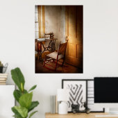 裁縫 – 彼女は以前この機械を愛していた ポスター (ホームオフィス)