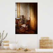 裁縫 – 彼女は以前この機械を愛していた ポスター (キッチン)