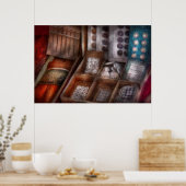 裁縫 – 販売のための新しいボタン ポスター (キッチン)