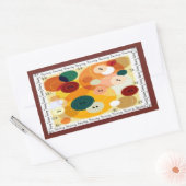 裁縫 長方形シール (封筒)