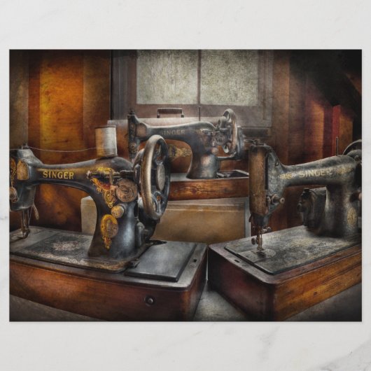 裁縫- 3つのコーラス チラシ (正面)