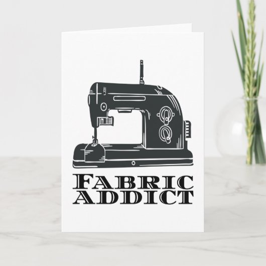 裁縫- Fabric Addict カード (正面)