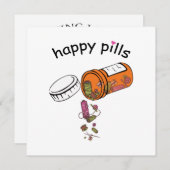 裁縫 | Happy Pills裁縫 招待状 (正面/裏面)