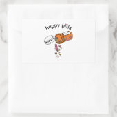 裁縫 | Happy Pills裁縫 長方形シール (バッグ)