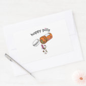 裁縫 | Happy Pills裁縫 長方形シール (封筒)
