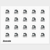 裁縫- Let's Get Crafty ラウンドシール (シート)